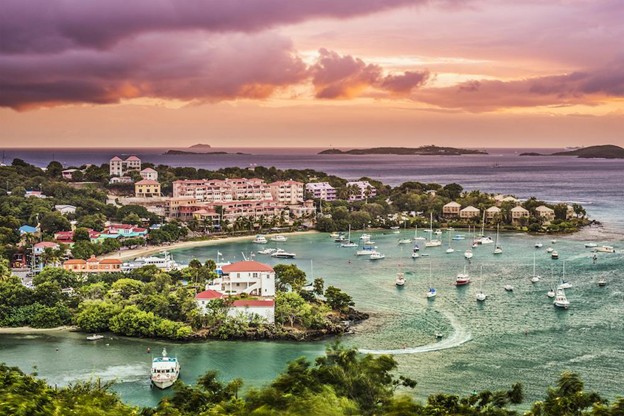 Aerial View of Beach